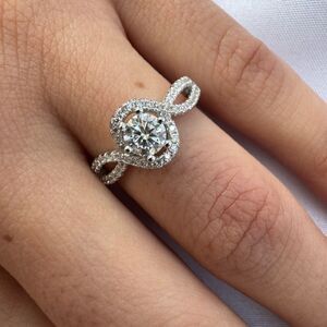 Sterling silver wedding ring